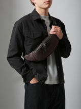 Belt Bag Light Etrier Brown light ELIS735M-vue-porte