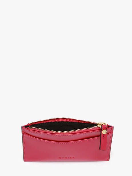Card Holder Altair Leather Etrier Pink altair EALA094M other view 2